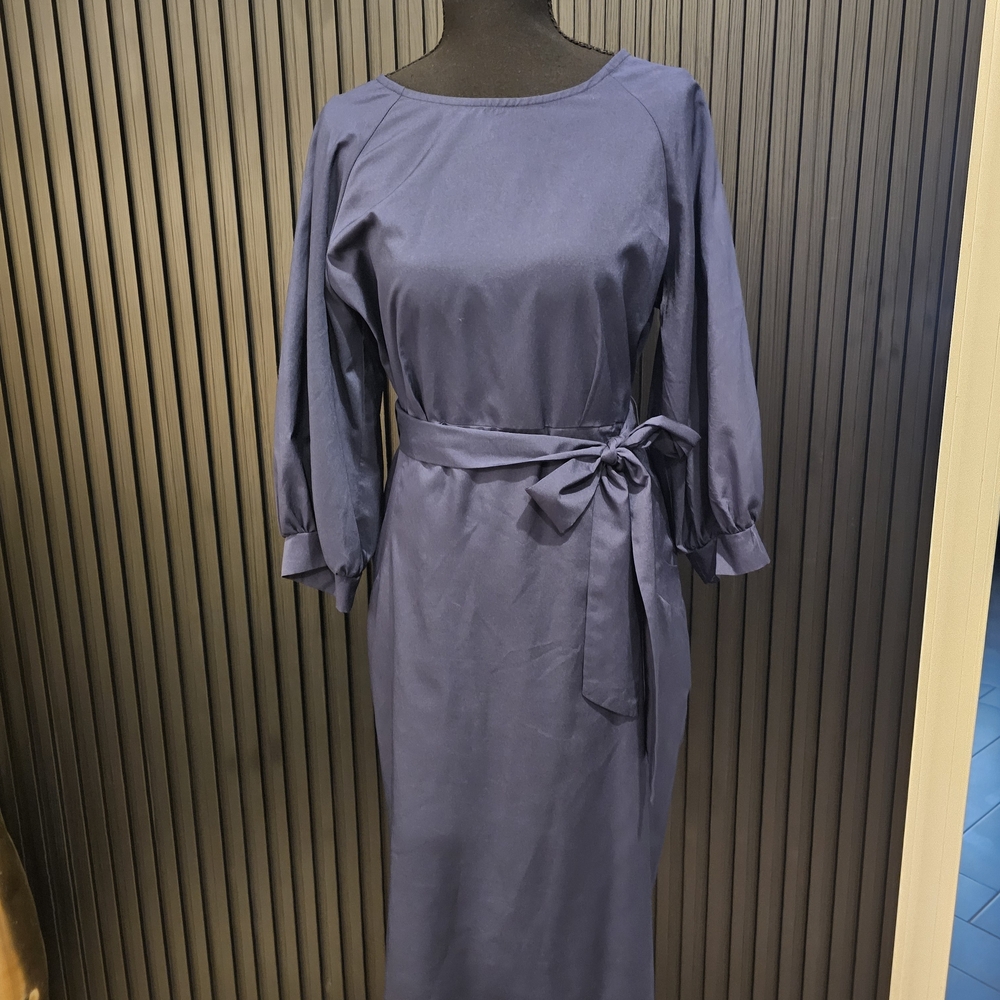 Elegant Navy Blue Dress